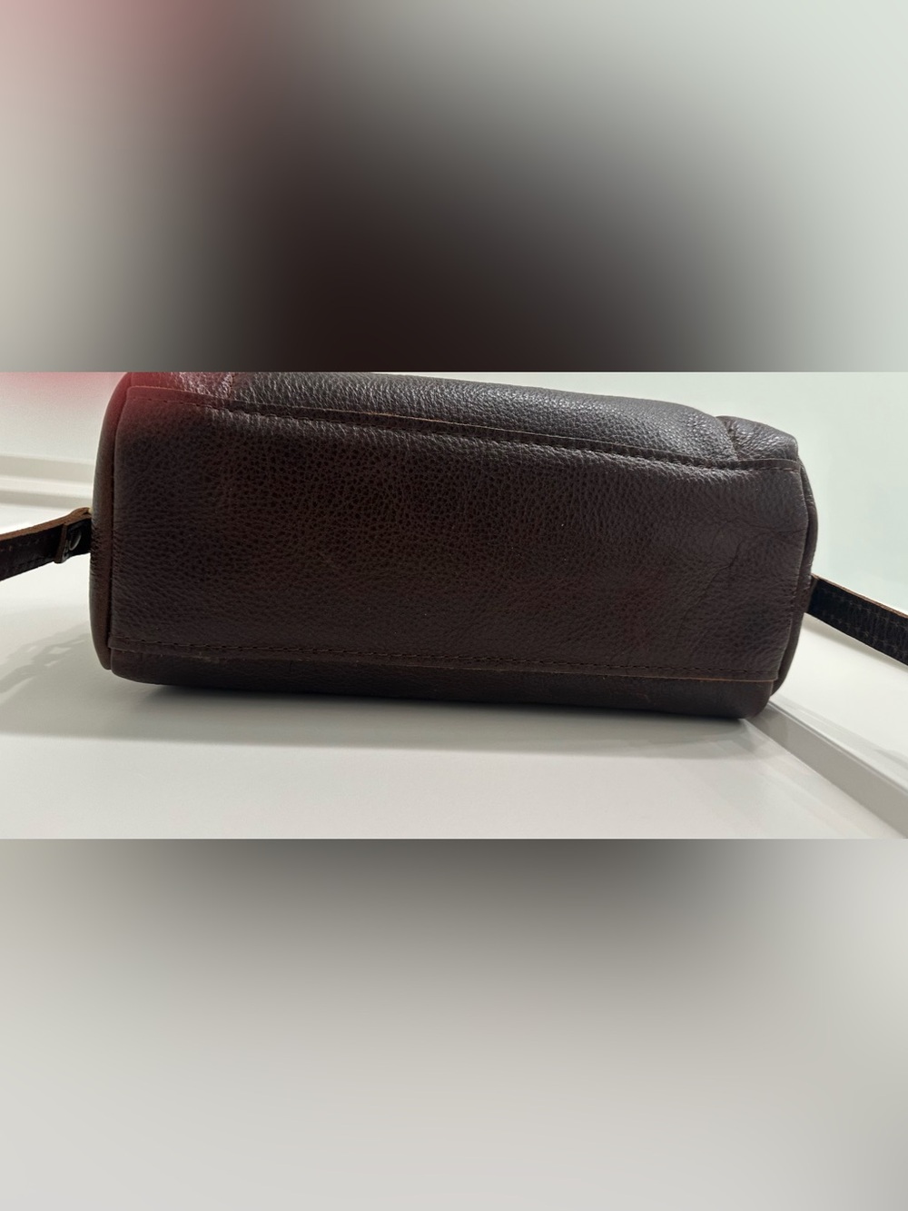 Portland Leather Small Sloan Doctor bag in color Coldbrew - Picture 5 of 12